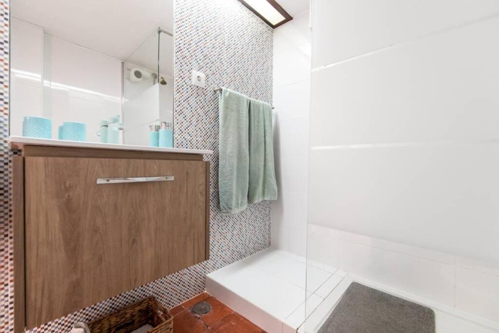Estudio Vista Mar Com A/C E Acesso Privado A Praia Lejlighed Sesimbra Eksteriør billede