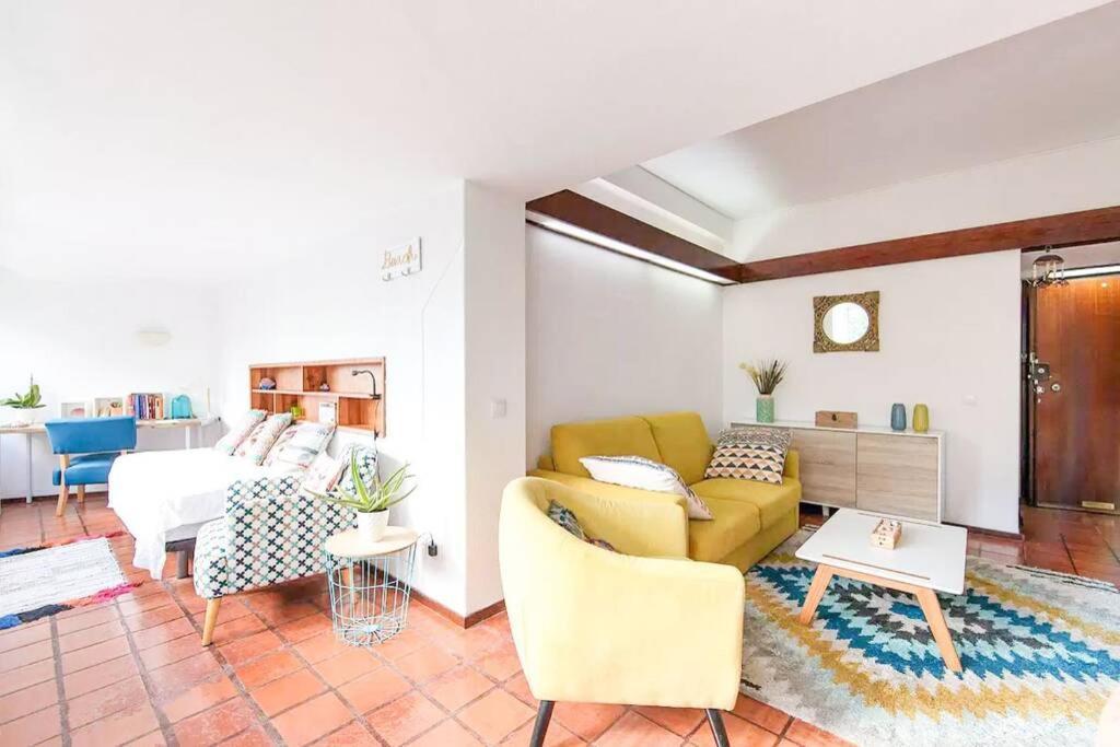 Estudio Vista Mar Com A/C E Acesso Privado A Praia Lejlighed Sesimbra Eksteriør billede